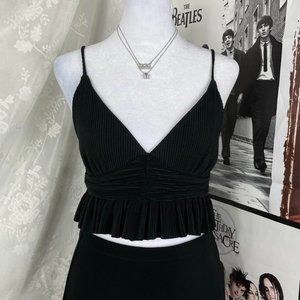Urban Outfitters black crop top/tank top